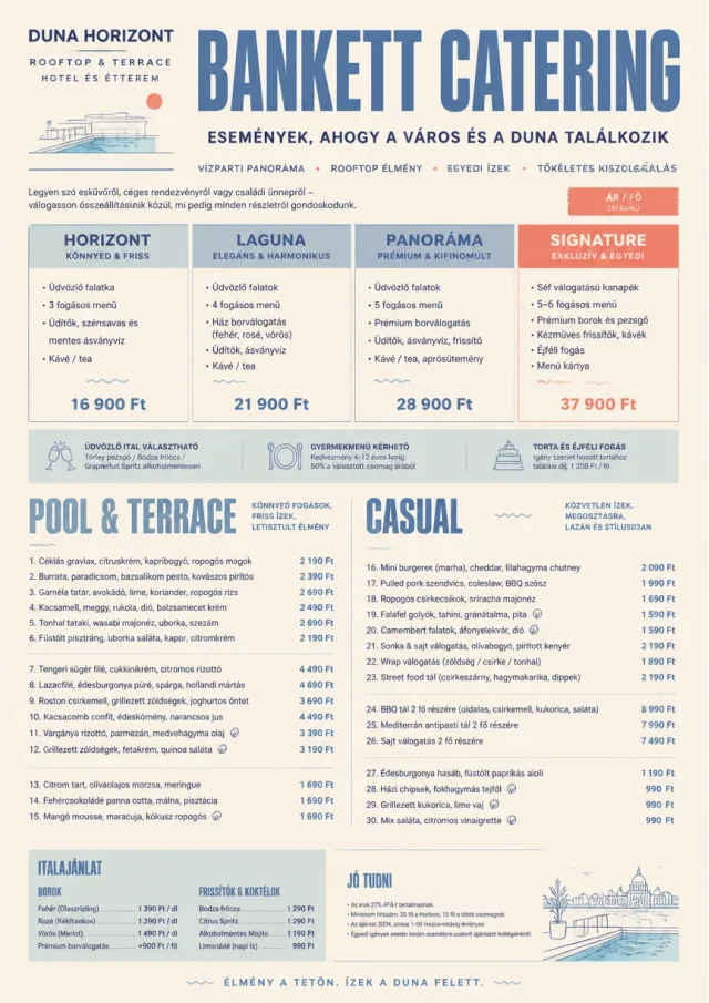 Banquet Catering hotel-menu menu template preview