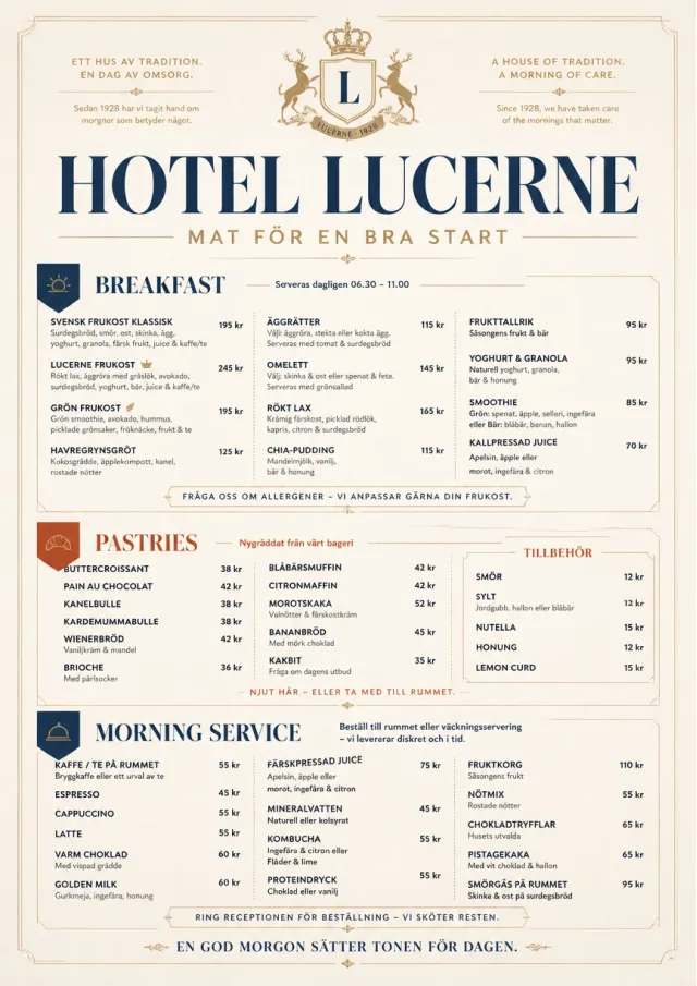 hotel grand hotel classic hotel-menu menu template preview
