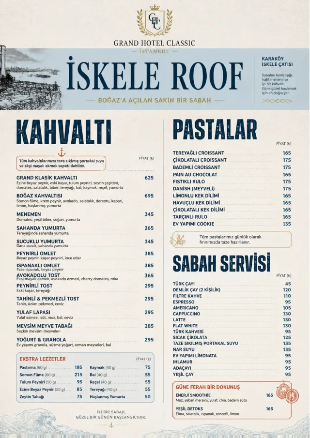 Grand Hotel Classic hotel-menu menu template preview