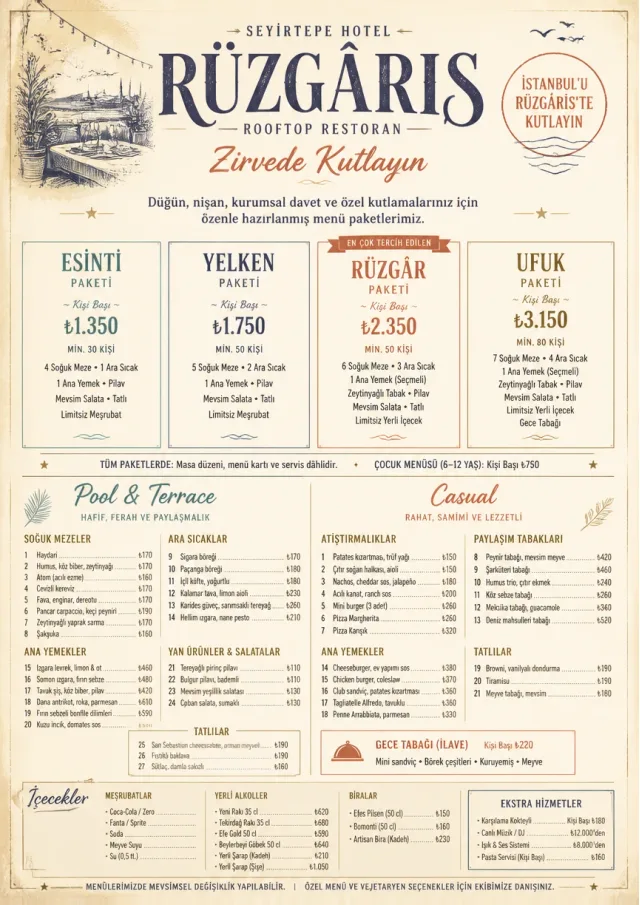 Banquet Catering hotel-menu menu template preview