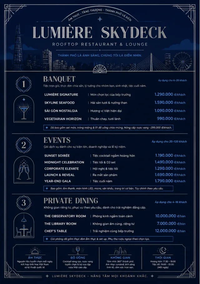 Rooftop Skyline hotel-menu menu template preview