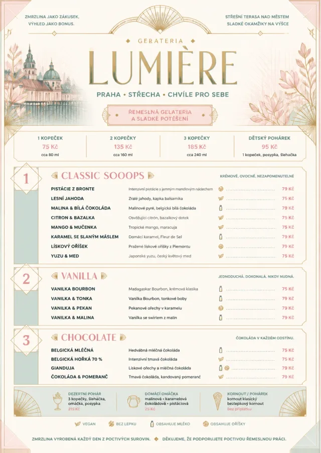 Patisserie Elegant ice-cream-menu menu template preview