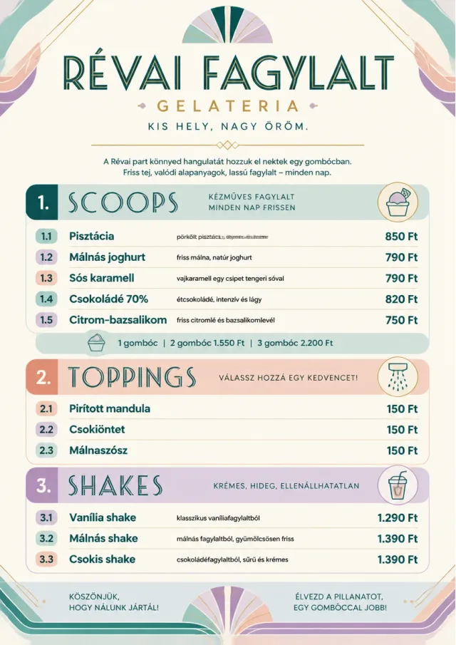 Scoop Shop Lite ice-cream-menu menu template preview