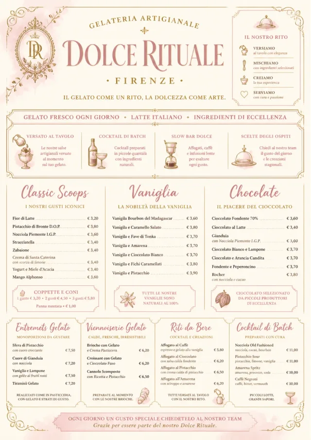 Patisserie Elegant ice-cream-menu menu template preview