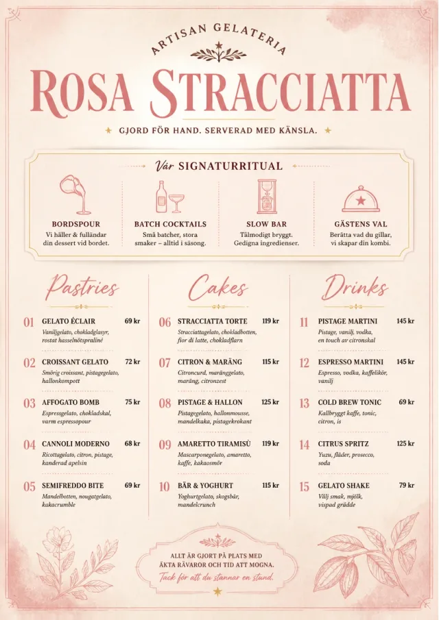 Patisserie Counter ice-cream-menu menu template preview
