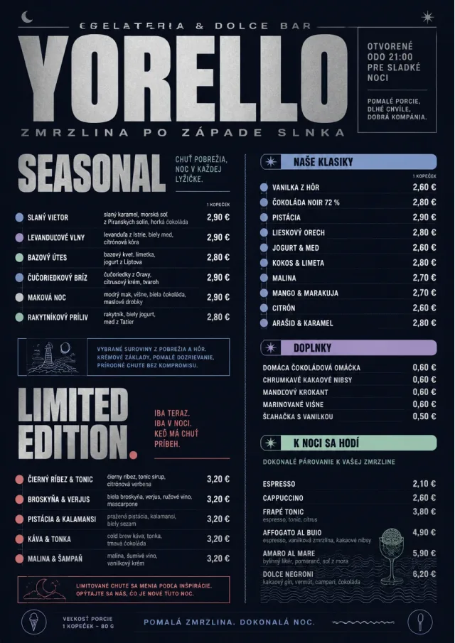Midnight Sweets ice-cream-menu menu template preview