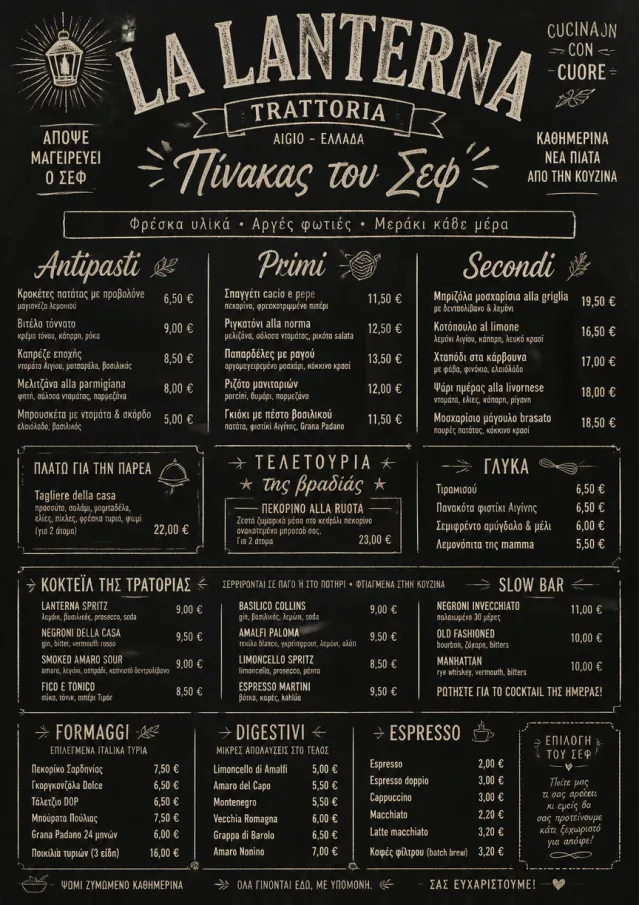 Chef Specials Board italian-menu menu template preview