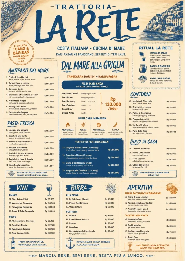 Coastal Regional italian-menu menu template preview