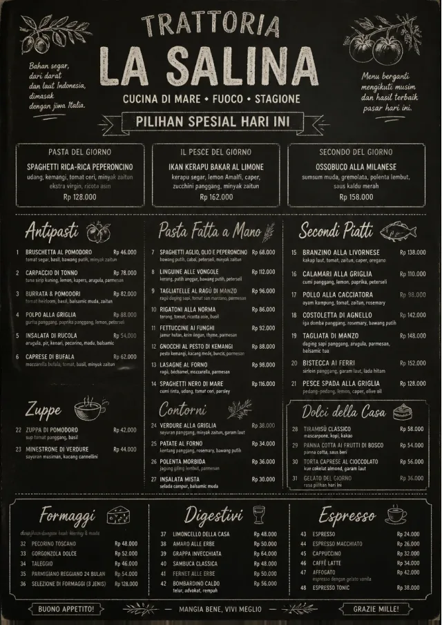 Chef Specials Board italian-menu menu template preview