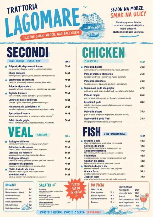 Street Stall Energy italian-menu menu template preview