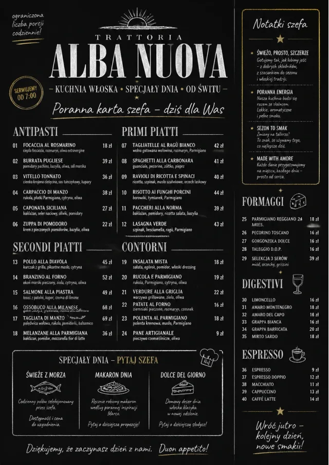 Chef Specials Board italian-menu menu template preview