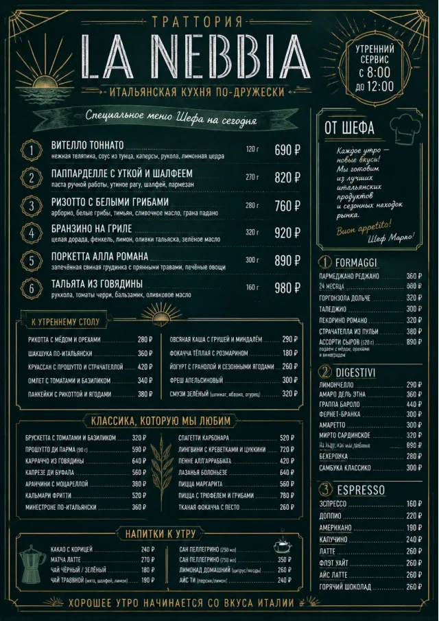 Chef Specials Board italian-menu menu template preview