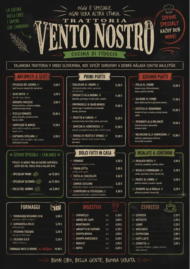 Chef Specials Board italian-menu menu template preview