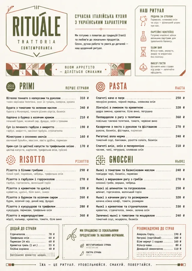 Modern Fusion italian-menu menu template preview