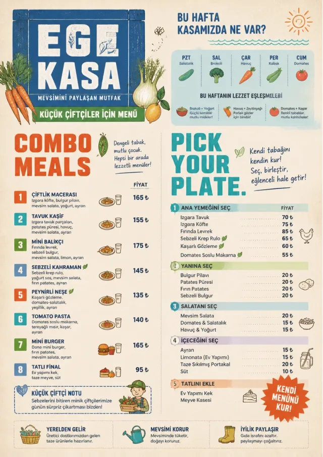 Seasonal Farm Box kids-menu menu template preview