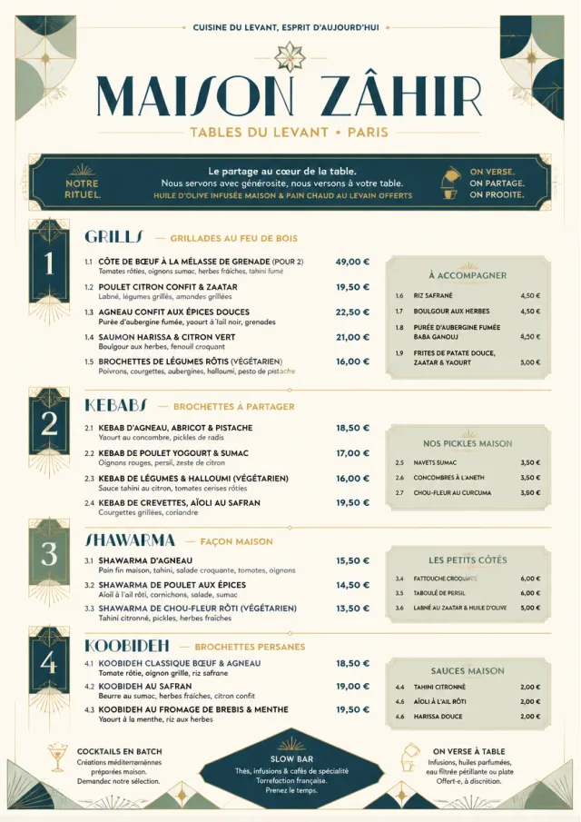 Modern Fusion middle-eastern-menu menu template preview