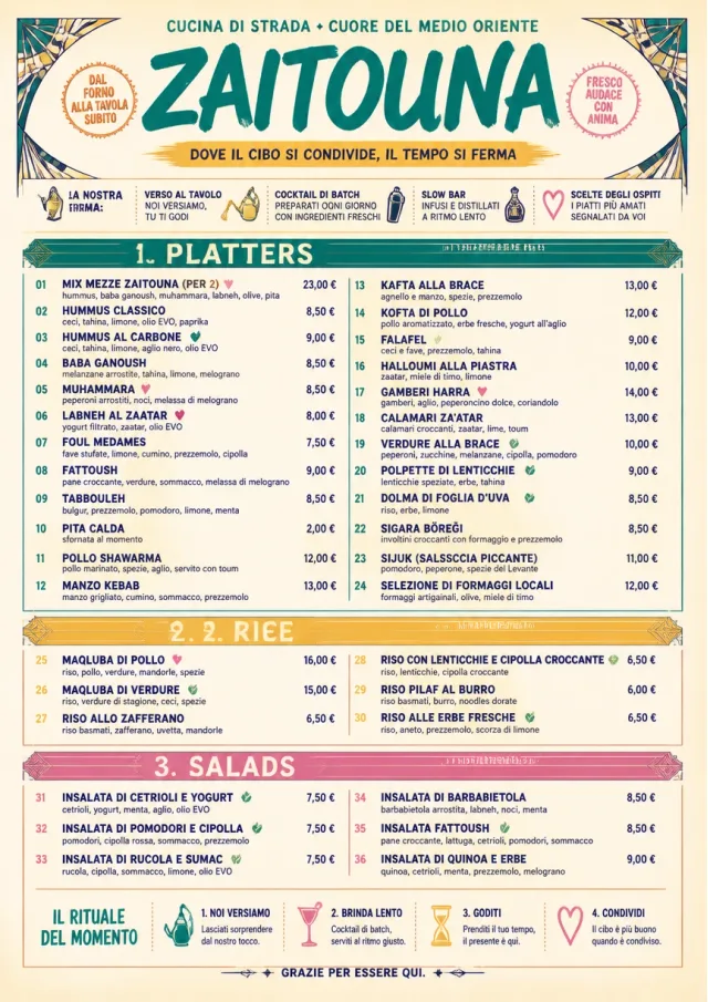 Street Stall Energy middle-eastern-menu menu template preview