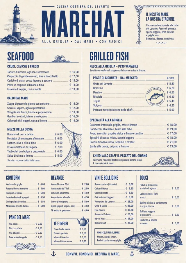 Coastal Regional middle-eastern-menu menu template preview