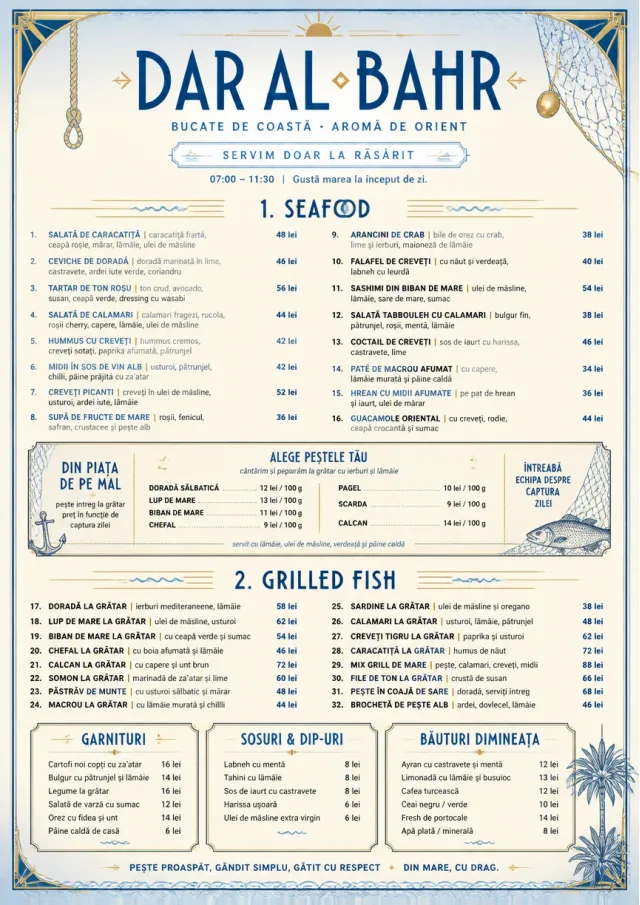 Coastal Regional middle-eastern-menu menu template preview