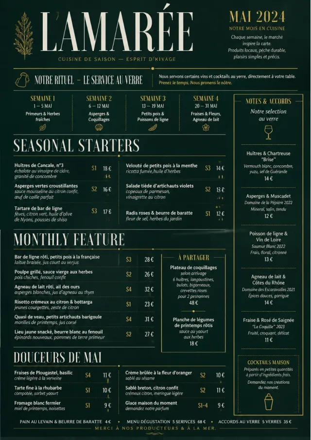 Monthly Seasonal monthly-menu menu template preview