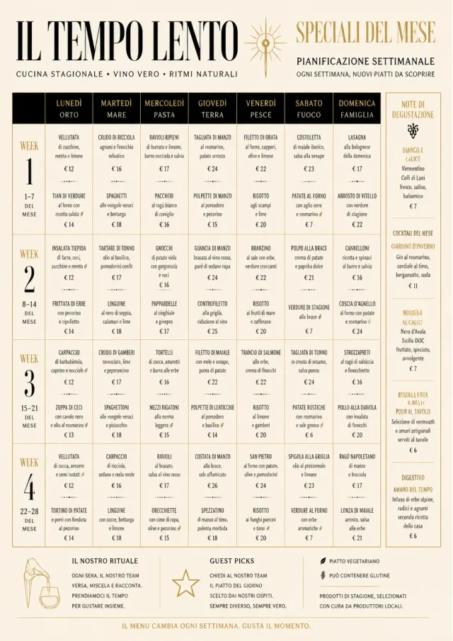 Weekly Grid monthly-menu menu template preview
