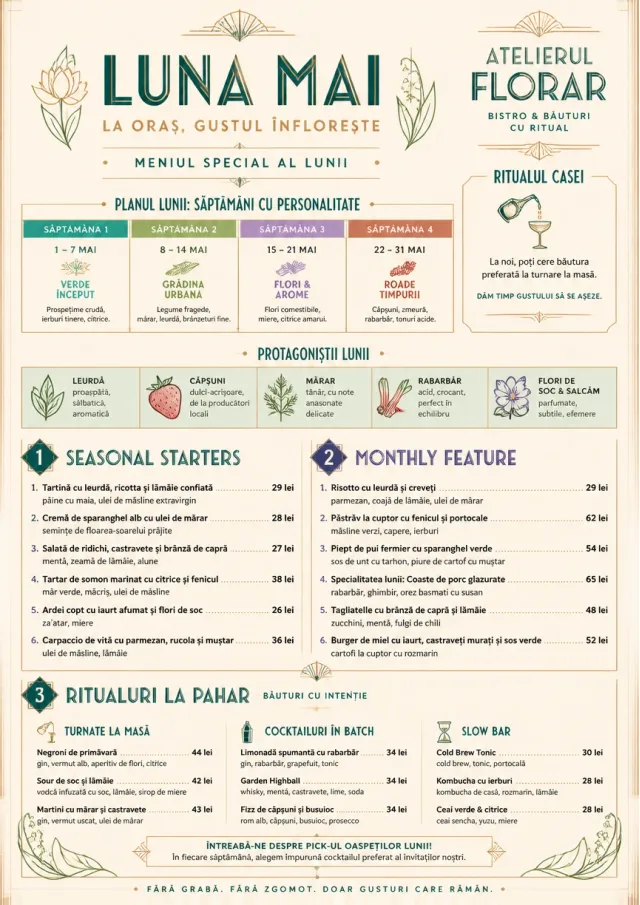 Monthly Seasonal monthly-menu menu template preview