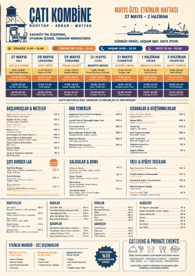 Event Week Schedule monthly-menu menu template preview