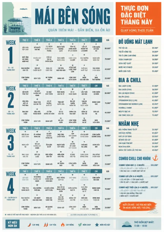 Weekly Grid monthly-menu menu template preview