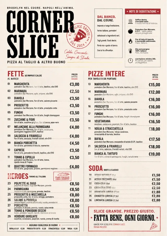 Brooklyn Slice Shop pizza-menu menu template preview