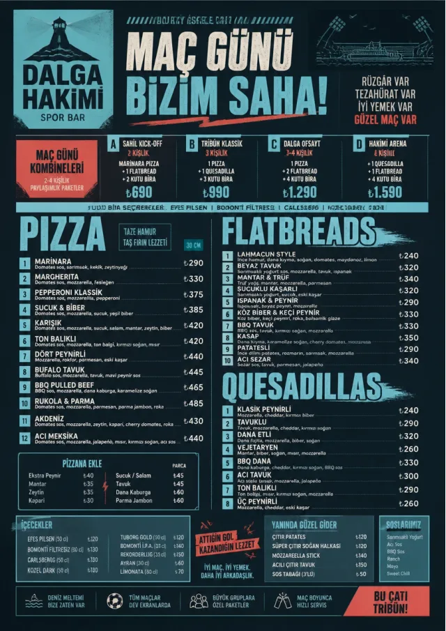 Sports Arena Energy sports-bar-menu menu template preview