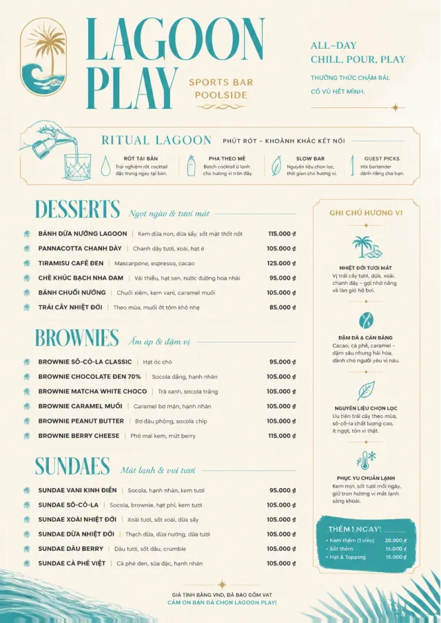 Resort Poolside sports-bar-menu menu template preview