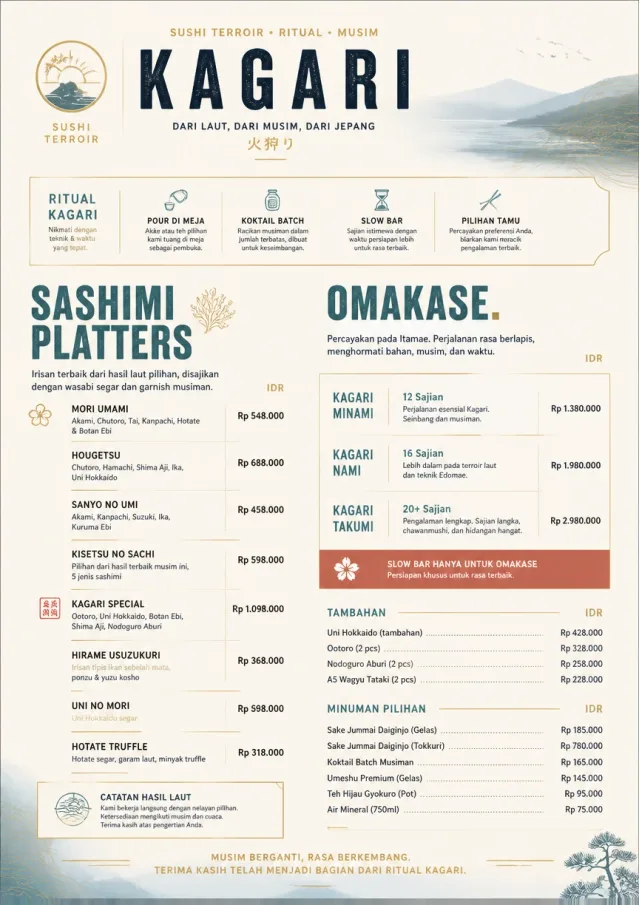 Fine Regional sushi-menu menu template preview