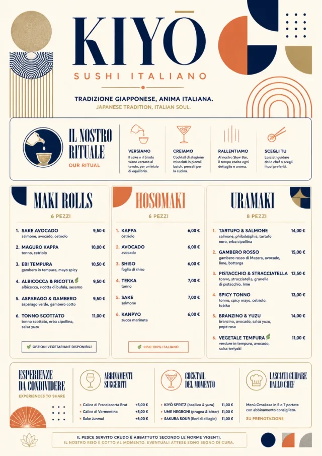 Modern Fusion sushi-menu menu template preview