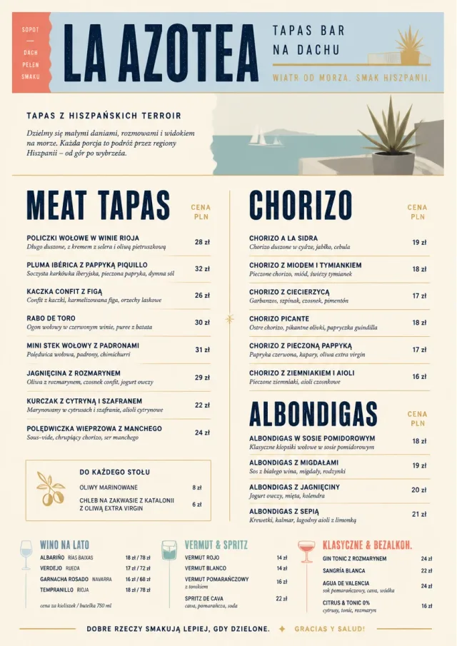 Fine Regional tapas-menu menu template preview