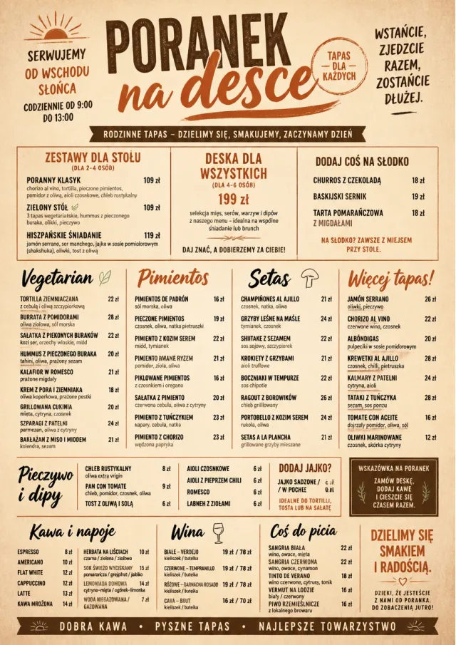 tapas family style feast tapas-menu menu template preview