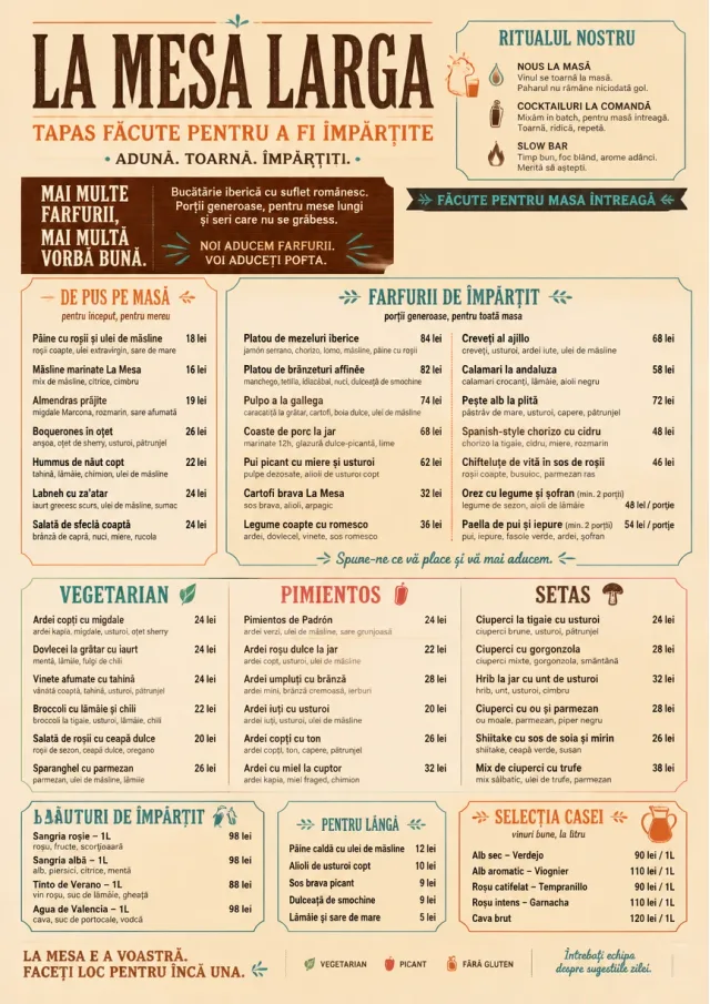 tapas family style feast tapas-menu menu template preview