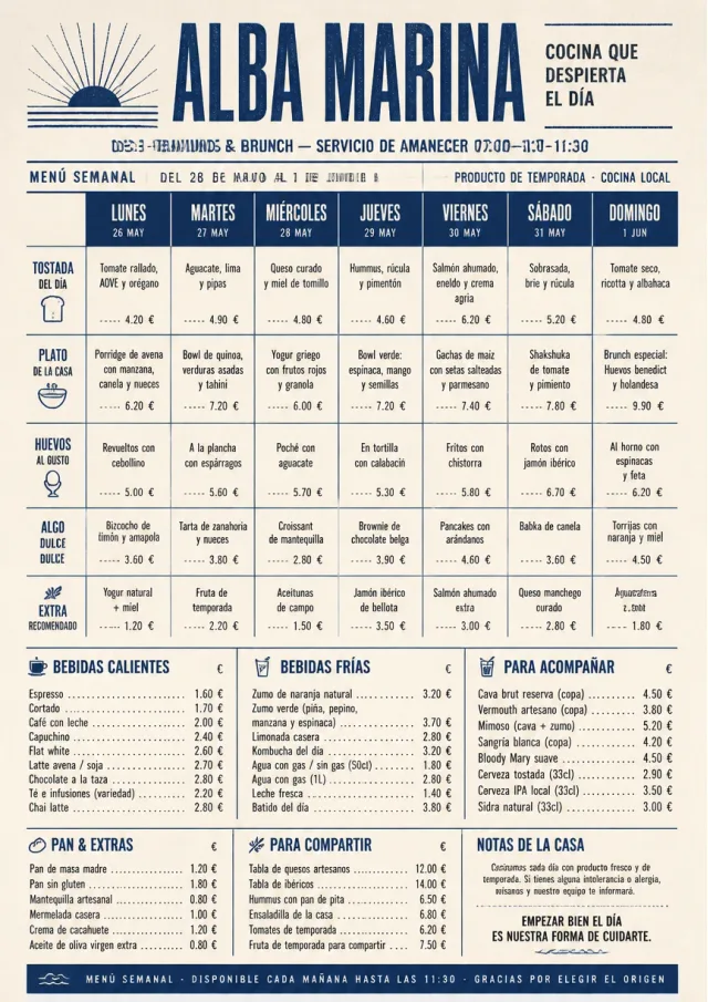 Weekly Grid weekly-menu menu template preview