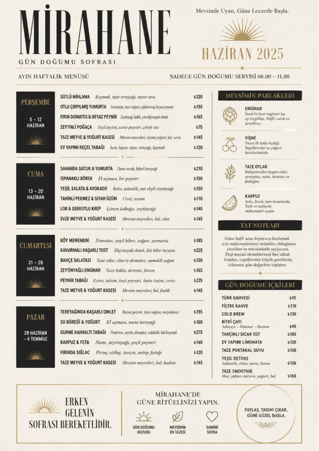 Monthly Seasonal weekly-menu menu template preview