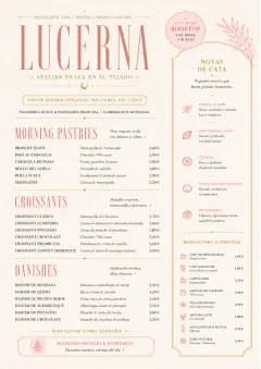 Patisserie Elegant menu template preview