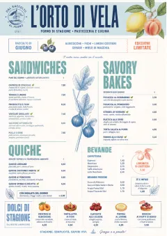 Seasonal Pastry menu template preview