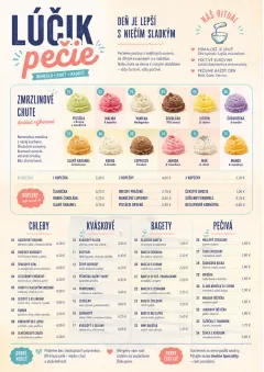 Gelato Bright menu template preview