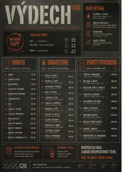Industrial Craft menu template preview