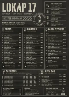 Industrial Craft menu template preview
