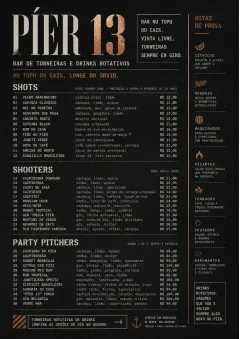 Industrial Craft menu template preview