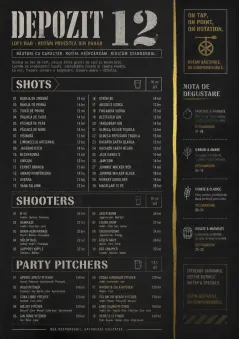 Industrial Craft menu template preview