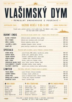 Fine Regional menu template preview