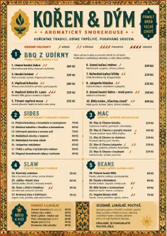 Spice Market Bold menu template preview