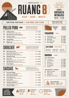 Modern Fusion menu template preview