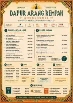 Spice Market Bold menu template preview
