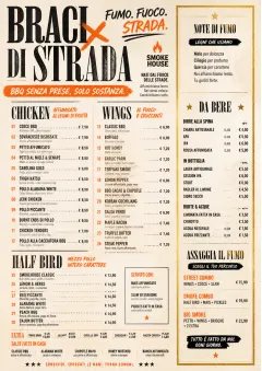 Street Stall Energy menu template preview